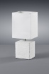 Picture of Lumetto Ping Base Ceramica Bianca con Paralume Quadrato Trio Lighting