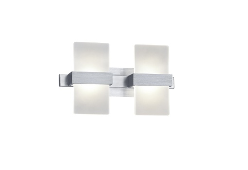 Immagine di Applique Rettangoli Led Doppia Emissione Platon Alluminio Trio Lighting