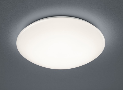 Immagine di Plafoniera Moderna Pollux Bianca IP44 con Sensore Trio Lighting