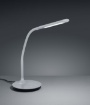 Immagine di Lampada Grigia da Scrivania Braccio Flessibile Led Touch Cambio Colore Polo Trio Lighting