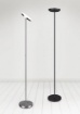 Picture of Piantana Moderna Ponda Nero Disco Led Orientabile Trio Lighting