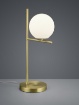 Picture of Lumetto Decorativo Struttura Ottone e Sfera Vetro Bianco 1xE14 Pure Trio Lighting