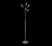 Immagine di Piantana Reed 5 Archi Led Nichel Opaco H195 cm Trio Lighting