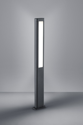 Immagine di Palo Da Esterno Rhine Led IP54 Antracite H100 cm Trio Lighting