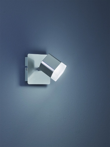 Immagine di Faretto Da Soffitto Spot Led Orientabile Roubaix Nichel Trio Lighting