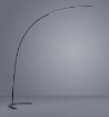 Picture of Piantana Nera Arco Sottile Shanghai Led 18w Dimmerabile Trio Lighting