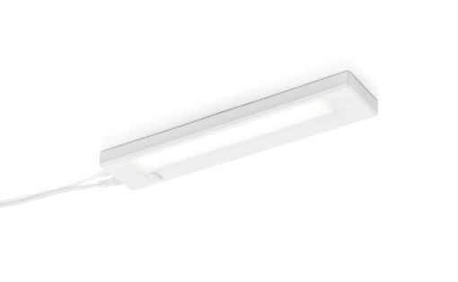 Immagine di Applique Bianco Reglette Alino Led con Interruttore on/off  Trio Lighting