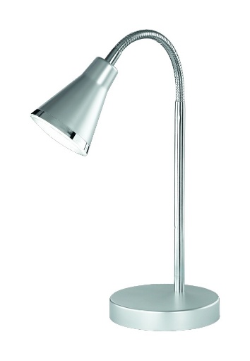 Immagine di Lampada da Scrivania Led Flessibile Arras Titanio Trio Lighting