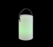 Immagine di Lampada Da Tavolo Portatile Speaker Bluethooth Moderna Led RGB Bermuda Ø13 cm Bianco Trio Lighting