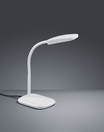 Immagine di Lampada da Scrivania Led 3,5W Boa Bianco H36 cm Trio Lighting