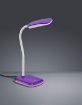 Immagine di Lampada da Scrivania Led 3,5W Boa Viola H36 cm Trio Lighting