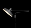 Immagine di Applique Bolder Nero Luce Lettura Orientabile Trio Lighting