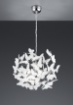 Immagine di Sospensione Butterfly 4xG9 Cromo Farfalle Multicolor Ø50 cm Trio Lighting