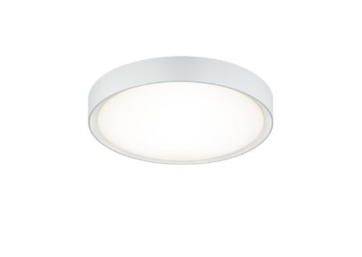 Immagine di Plafoniera Led Rotonda Clarimo Bianco IP44 Ø33 cm Trio Lighting