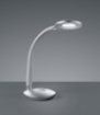 Immagine di Lampada da Scrivania Led 3W Cobra Titanio H32 cm Trio Lighting