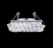 Picture of Faretto da Incasso Dolomite 1xGU10 Cromo Con Kristallglas 10x10 cm Trio Lighting