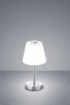 Immagine di Lumetto Led Touch Emerald Nichel con Vetro Bianco Ø15 cm Trio Lighting