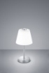 Picture of Lampada Da Tavolo Led Touch Emerald Cromo E Vetro Bianco Ø15 cm Trio Lighting