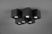 Immagine di Plafoniera 6 Cubi GU10 Fernando Nero Opaco Trio Lighting