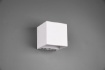 Immagine di Applique Cubo Bianco Doppia Luce Led RGBW Dimmer Figo Tecnologia Wiz Trio Lighting