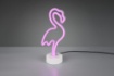 Immagine di Lampada Da Tavolo Moderna Flamingo Fenicottero Rosa Led Trio Lighting