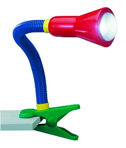 Picture of Lampada da Scrivania Flexo Multicolor 1xE14 Con Pinza Trio Lighting