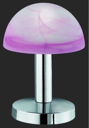 Picture of Lumetto Moderno Touch Led on/off Fynn II Cromo Paralume Vetro Trio Lighting