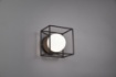 Immagine di Applique Plafoniera Moderna Paralume Sfera Vetro con Gabbia Trio Lighting