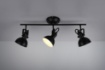 Immagine di Faretto Gina Nero Opaco 3 Spot L60 cm Trio Lighting