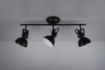 Immagine di Faretto Gina Nero Opaco 3 Spot L60 cm Trio Lighting