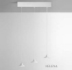 Immagine di Sospensione Reglette Moderna 3 Luci Led 16,5w 3000k Helena Gea Luce