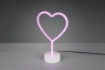 Picture of Lumetto Led Moderno Heart Cuore Rosa con Usb Trio Lighting