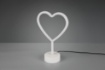 Immagine di Lumetto Led Moderno Heart Cuore Rosa con Usb Trio Lighting