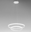 Picture of Sospensione Lampadario Moderno 2 Anelli Led 40w Iole Gea Luce