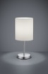 Immagine di Lume Tavolo Jerry Cromo Paralume Bianco Ø13 cm Trio Lighting