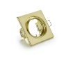 Picture of Faretto da Incasso Quadrato Jura 1xGU10 Ottone 8x8 cm Trio Lighting