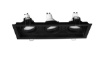 Immagine di Faretto da Incasso Rettangolare Kenai 3xGU10 Nero L25 cm Trio Lighting