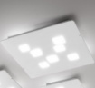 Immagine di Plafoniera Moderna 7 Luci Led Gx53 Giselle P/G Gea Luce