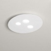 Immagine di Plafoniera Moderna Ovale 3 Luci Led Gx53 Luna P/P Gea Luce