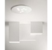 Immagine di Plafoniera Moderna Ovale 7 Luci Led Gx53 Luna P/G Gea Luce