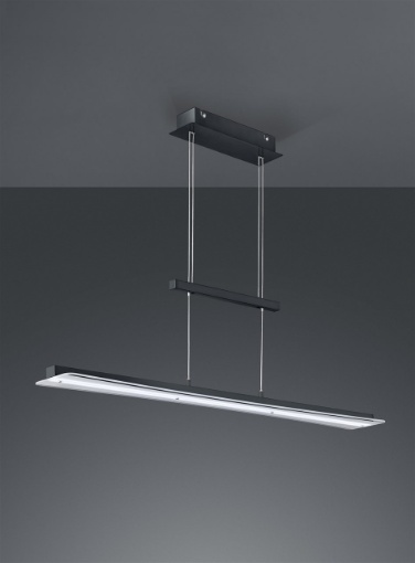 Immagine di Sospensione Nera Lineare Smash Led Cambio Colore Trio Lighting