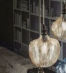 Immagine di Lampadario Pendente Per Penisola Vetro Colorato 24cm Cleofe S10 Gea Luce