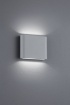 Immagine di Applique Rettangolare Thames II Led Doppia Emissione IP54 Alluminio L11 cm Trio Lighting