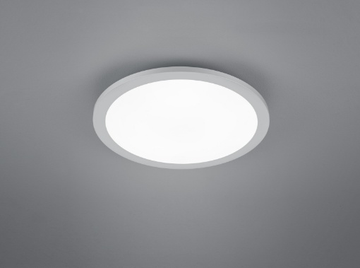 Immagine di Plafoniera Alluminio Rotonda Ø30 cm Tiberius Led 4000k Trio Lighting