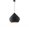 Picture of Lampadario Campana Per Tavolo Cucina Metallo Nero Tholos Fan Europe