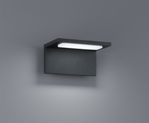 Immagine di Applique per Esterno Trave Led IP54 Antracite H8 cm Trio Lighting