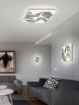 Immagine di Applique Moderna Design Asimmetrico Trinity Led Cambio Colore Trio Lighting