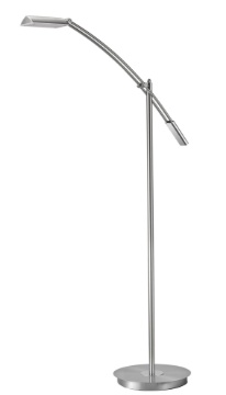 Immagine di Piantana Verona Led 12W H126 cm Nichel Trio Lighting