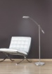 Immagine di Piantana Verona Led 12W H126 cm Nichel Trio Lighting