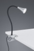 Immagine di Lampada da Scrivania Led Viper Alluminio Con Pinza H35 cm Trio Lighting